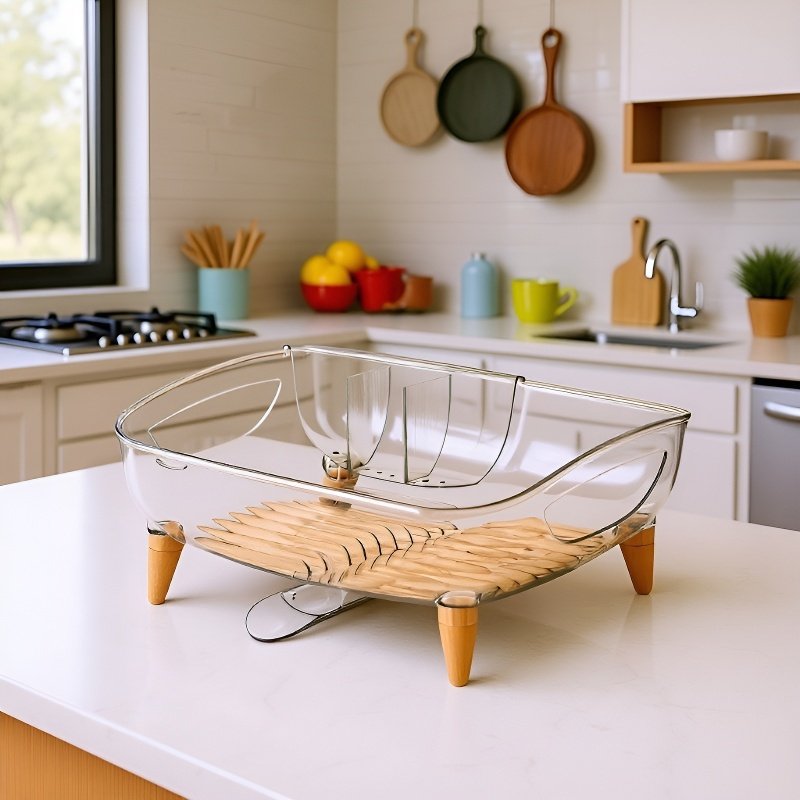 Égouttoir de cuisine style luxe léger