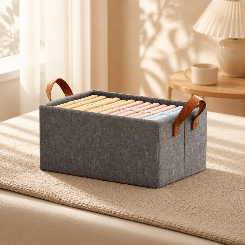 Modern design storage bin for any room