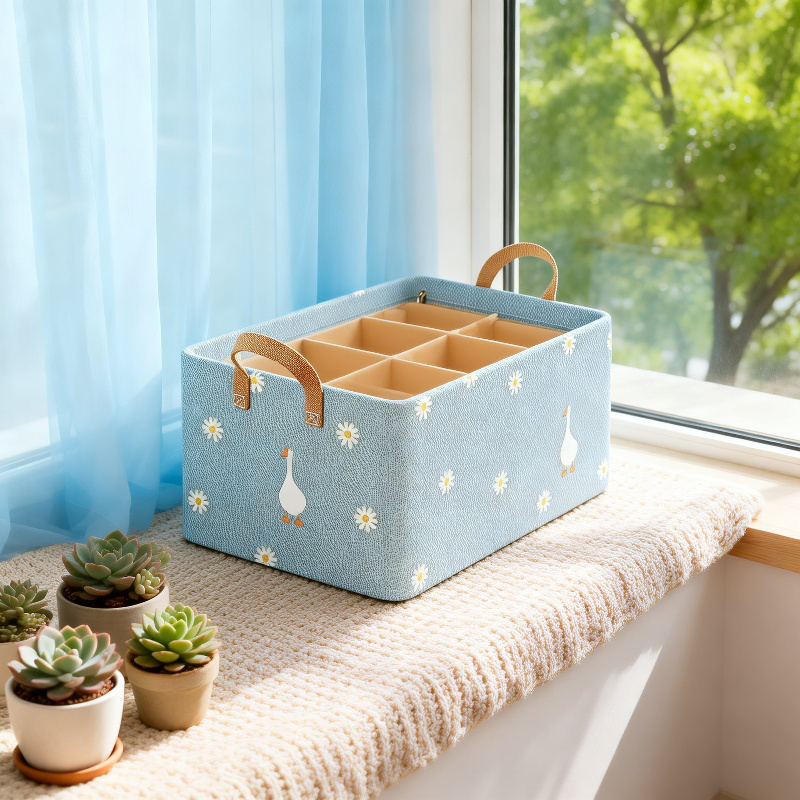 Fabric Collapsible Clothes Storage Drawer Cabinet