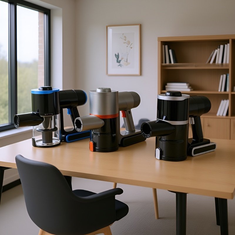 ソファ下の掃除に便利なスティック掃除機