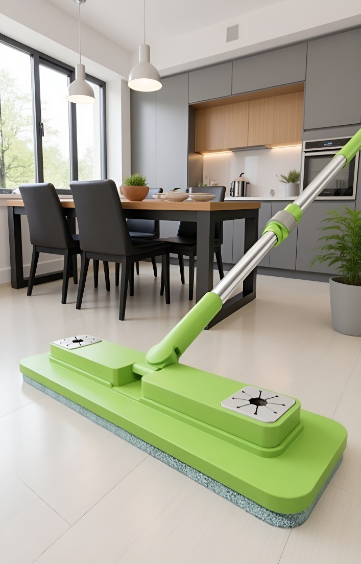 Limpieza profunda con mopa de carburo de silicio