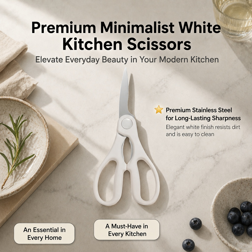 Stainless Steel Heavy-Duty Chicken Bone Shears