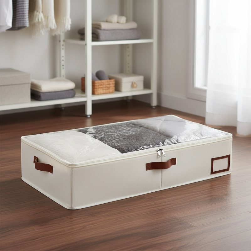 Bolsa de almacenamiento grande y plegable para debajo de la cama, ideal para ropa y mantas