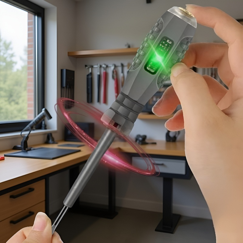 Dual Light Sensing High Torque Alloy Electric Test Pen Flexible Break Tester