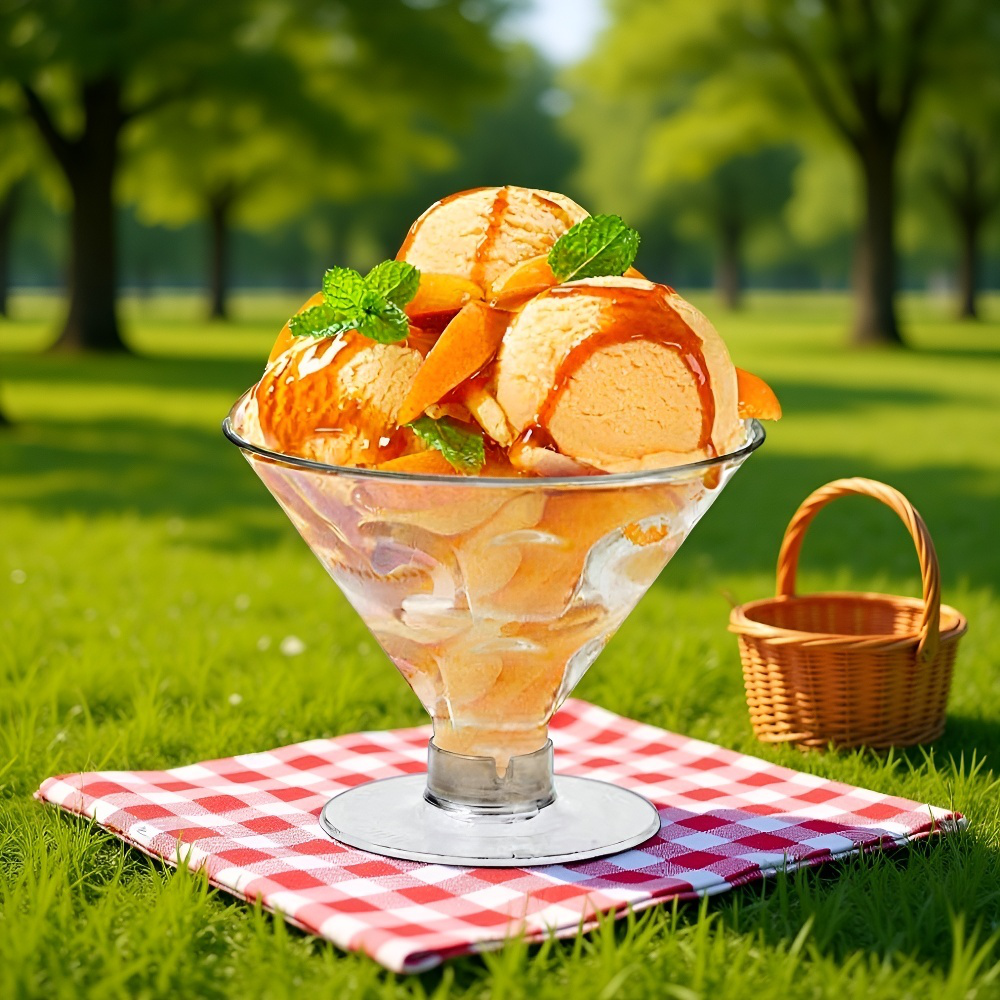 علبة بلاستيك شفافة لتخزين الحلوى