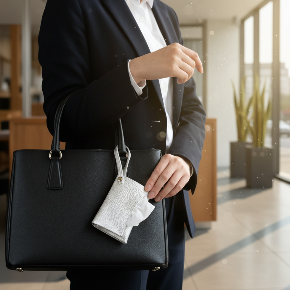 Portable Pocket Tissue Holder