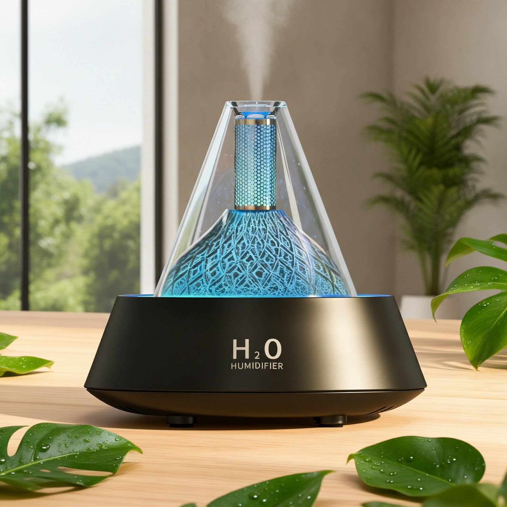 Aromatizador mini volcán para el hogar, luz nocturna de ambiente, decoración de escritorio