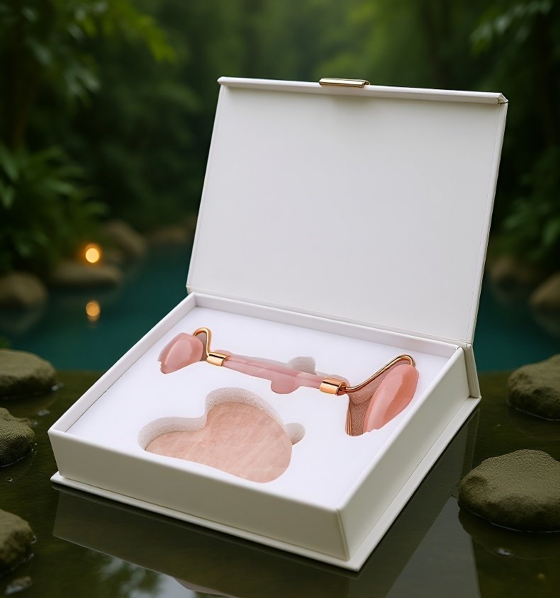 피부 관리에 효과적인 아이 크리스탈 롤러 사용법