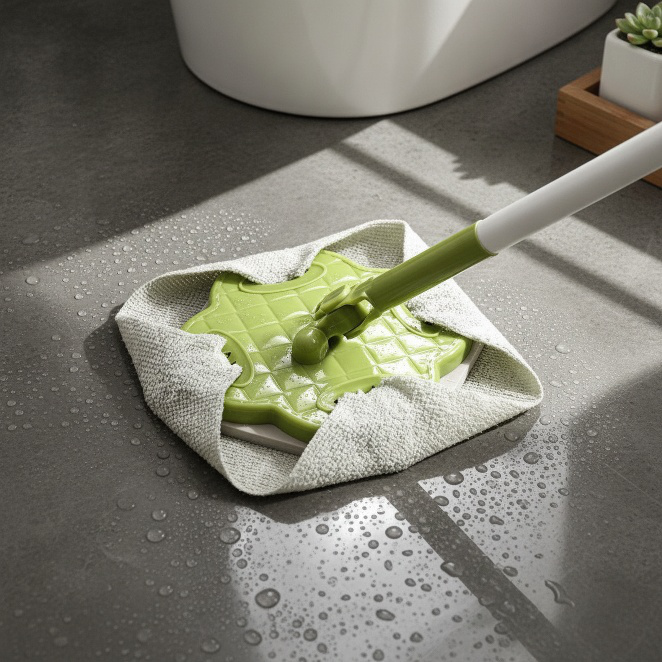 Household Disposable Wet Wipes Mop, Electrostatic Dust Removal Sheet, Small Flat Mop