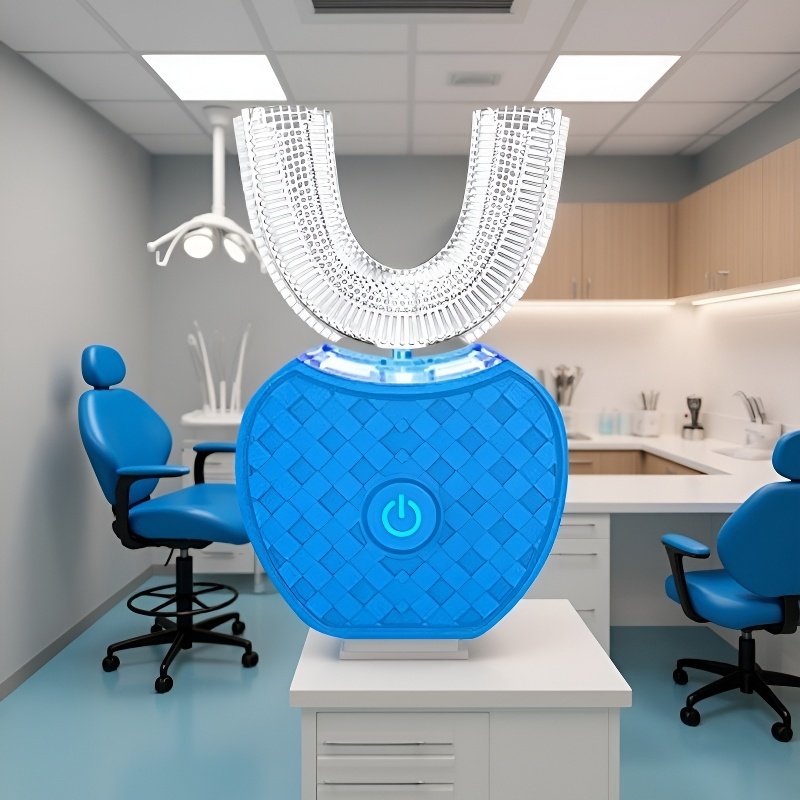 Nettoyage des dents en profondeur avec nettoyeur ultrasonique