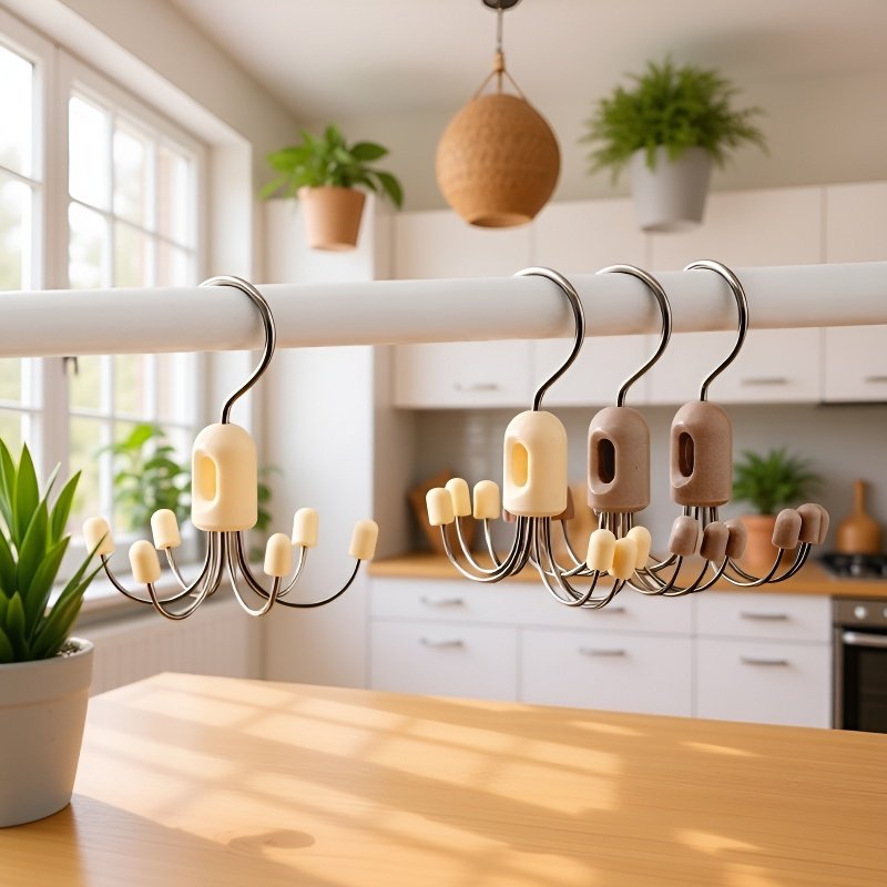 다기능 접이식 회전 후크