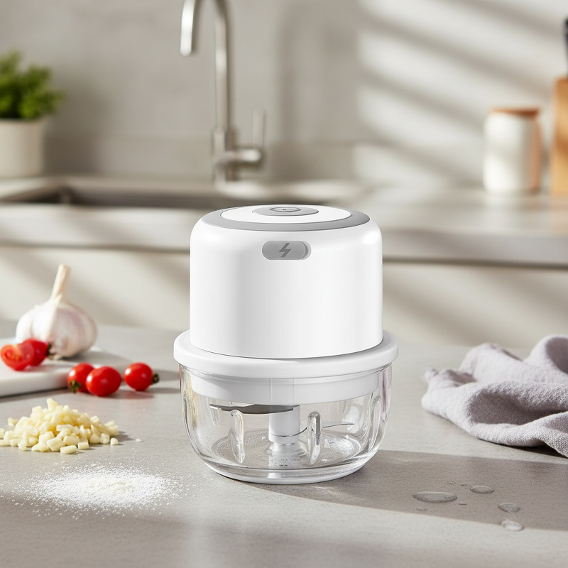 Mini Cordless Electric Garlic Grinder