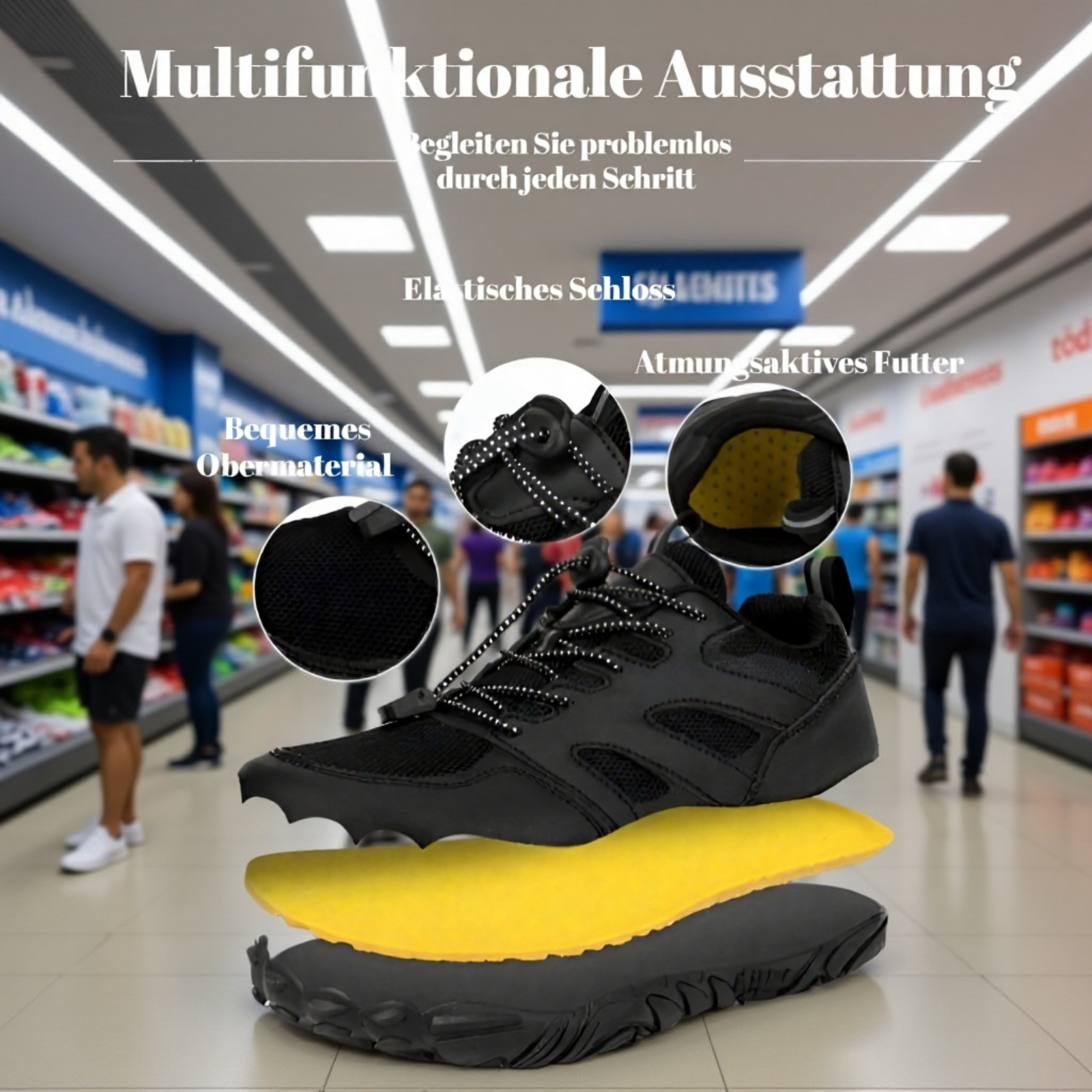 Flexible und leichte Schuhe für Wanderungen und Touren