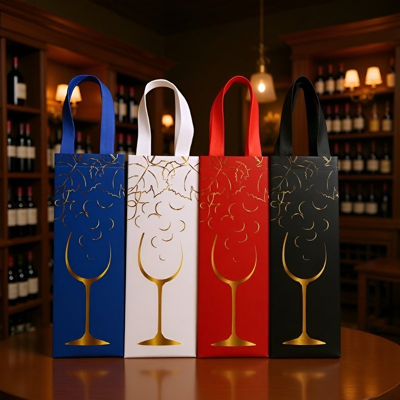 12pcs thickened non-woven wine bags