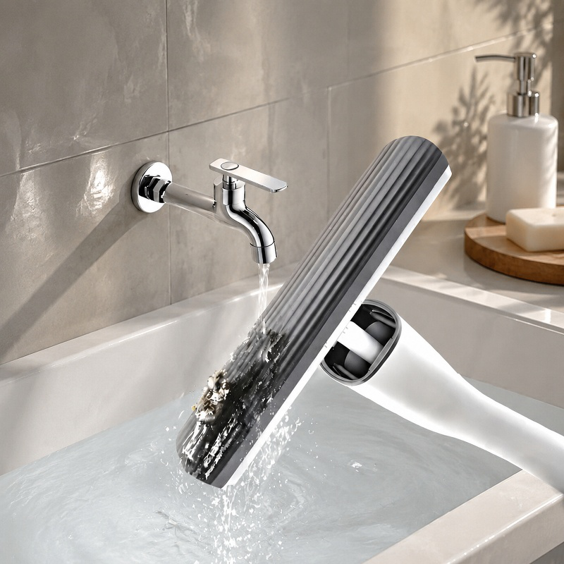 Easy-to-use mop with no washing required