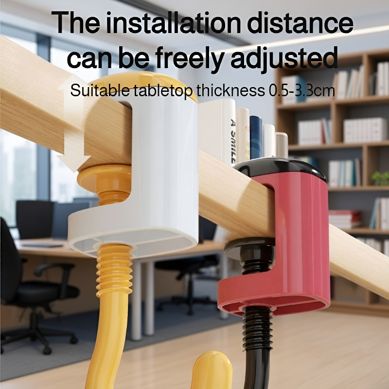 Desk Side Hooks for Book Bag Hanging