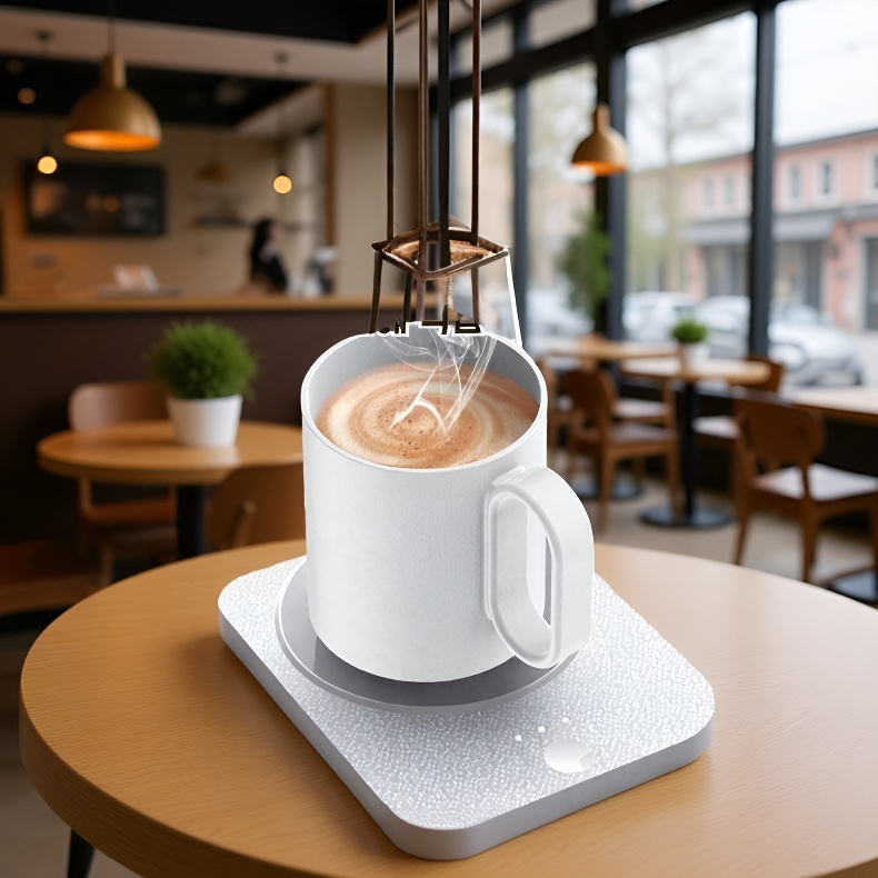 Constant temperature cup pad insulation cup pad coffee insulation pad 3 stage temperature setting au