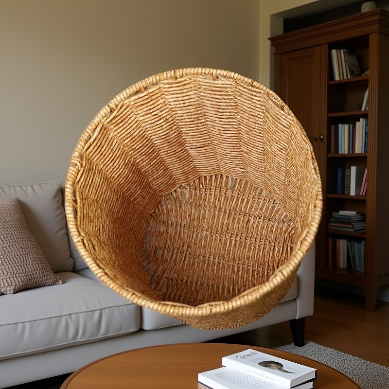 Cesta de almacenamiento de imitación ratán