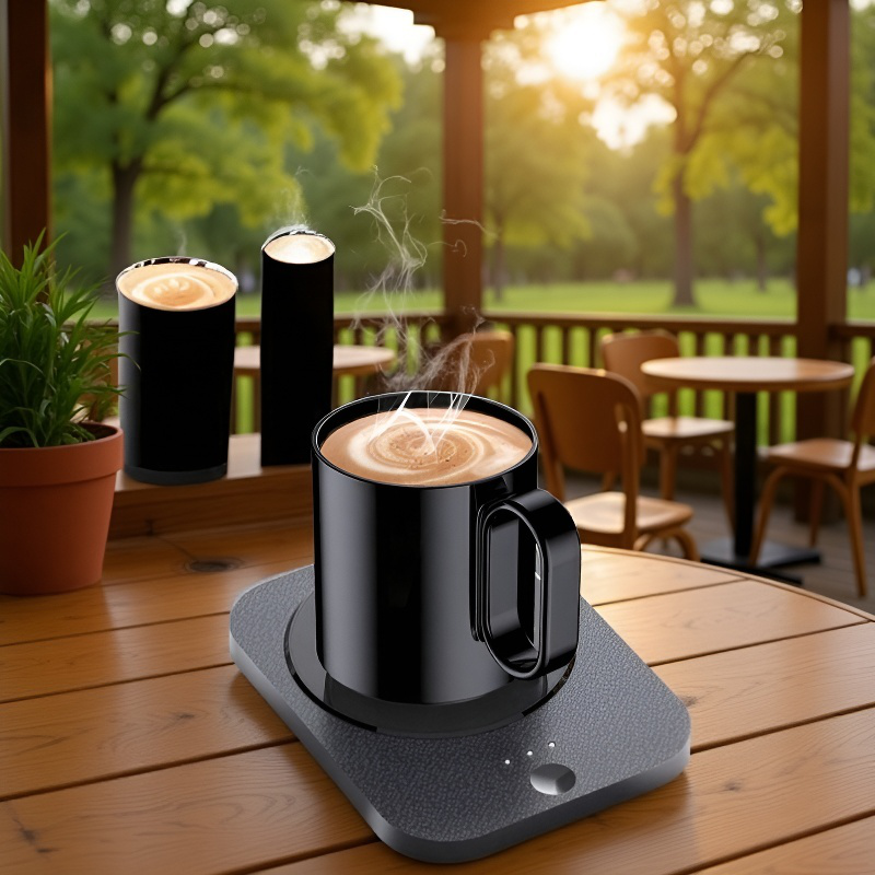 Constant temperature cup pad insulation cup pad coffee insulation pad 3 stage temperature setting au