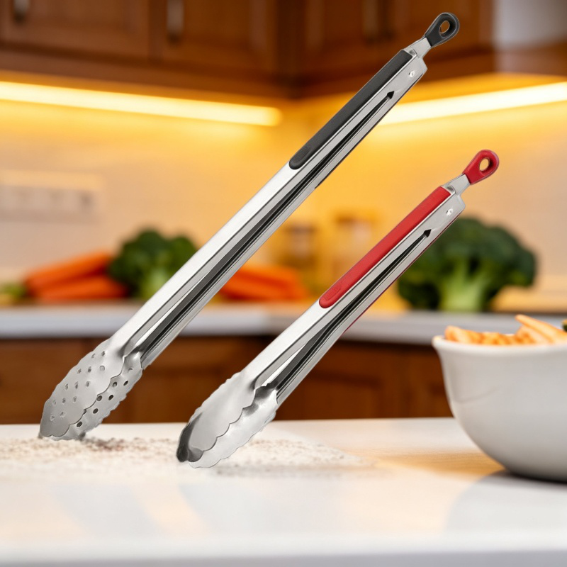 ที่คีบอาหารสแตนเลสอเนกประสงค์