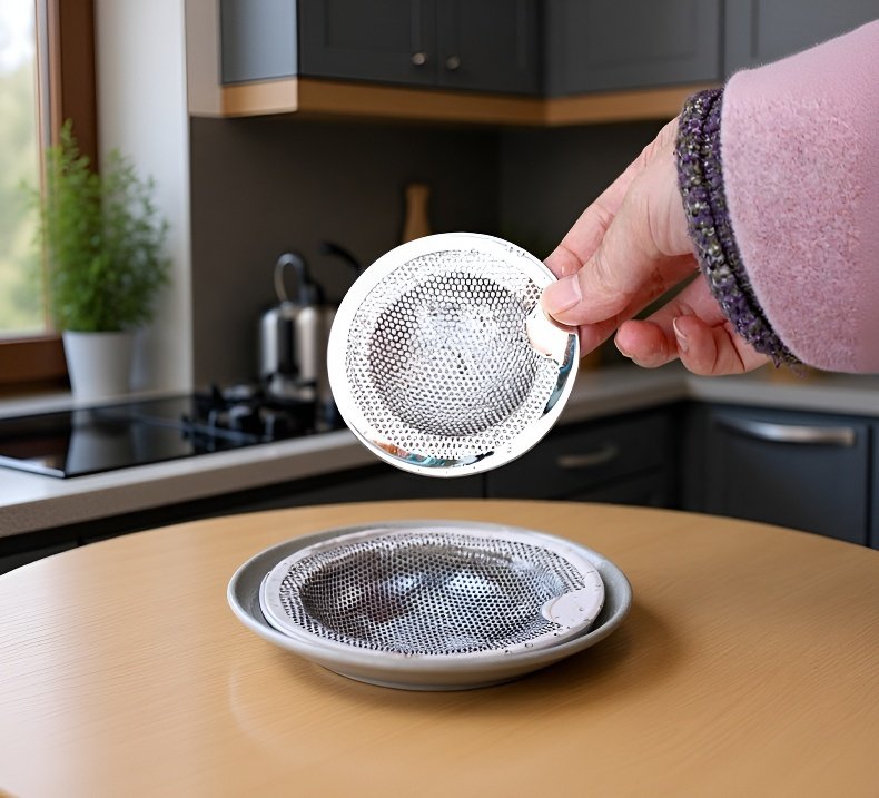 食材の水切りに便利なキッチンストレーナー