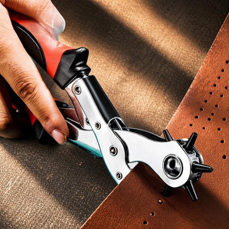 Laborsaving Multi-functional Belt Hole Punch