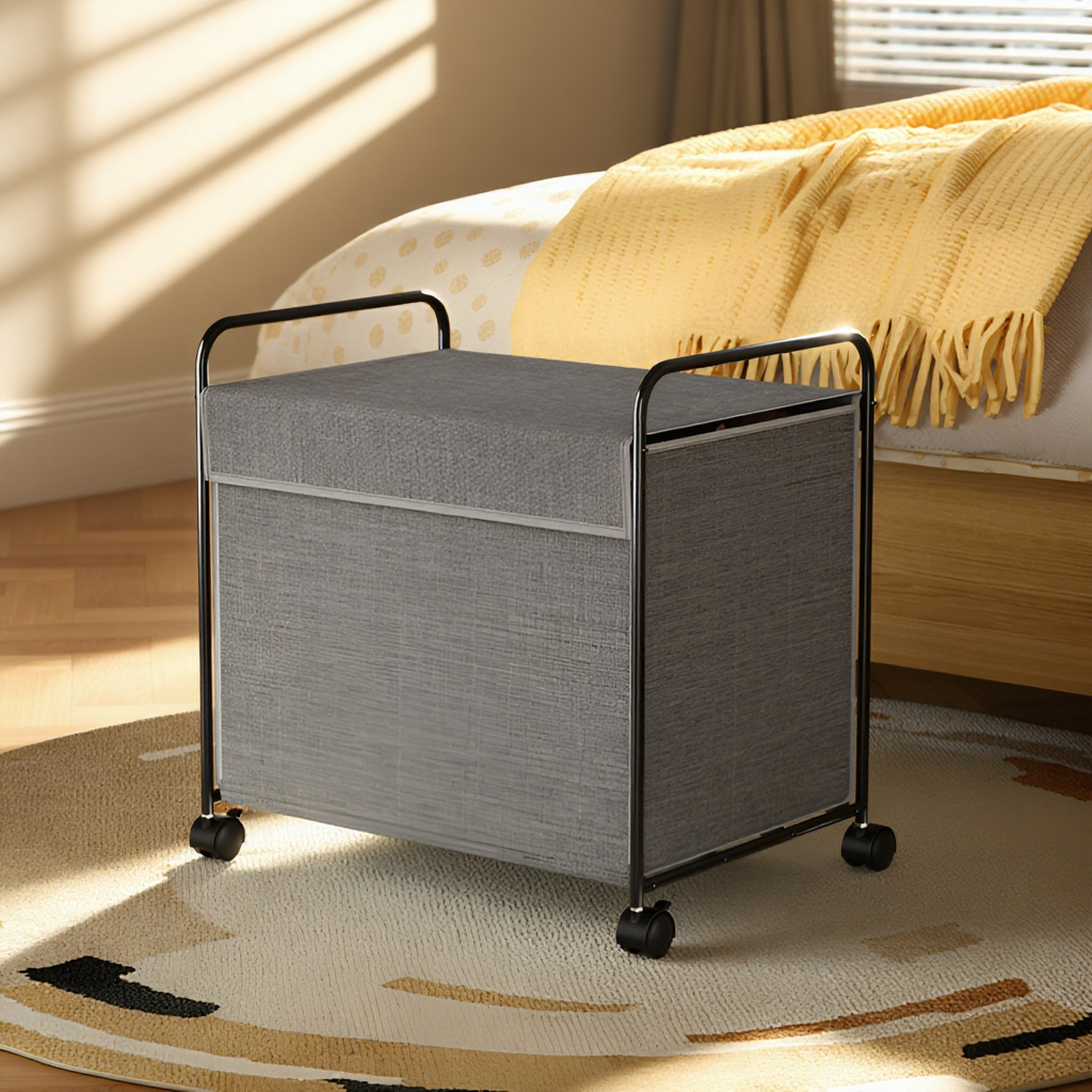 多機能可動式汚れた衣類バスケットリビングルームベッドルーム大型収納ボックスオックスフォード布子供用おもちゃ収納ボックス