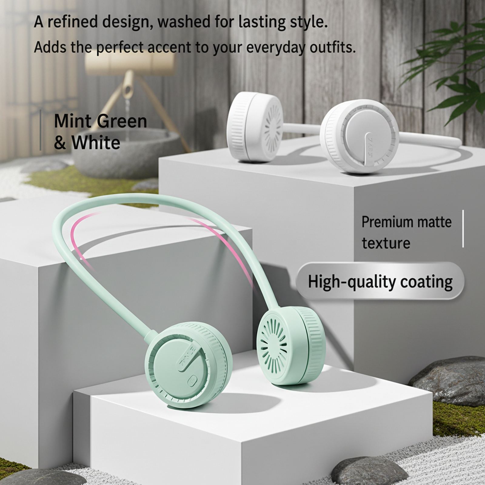 Portable Foldable Bladeless Personal Fan