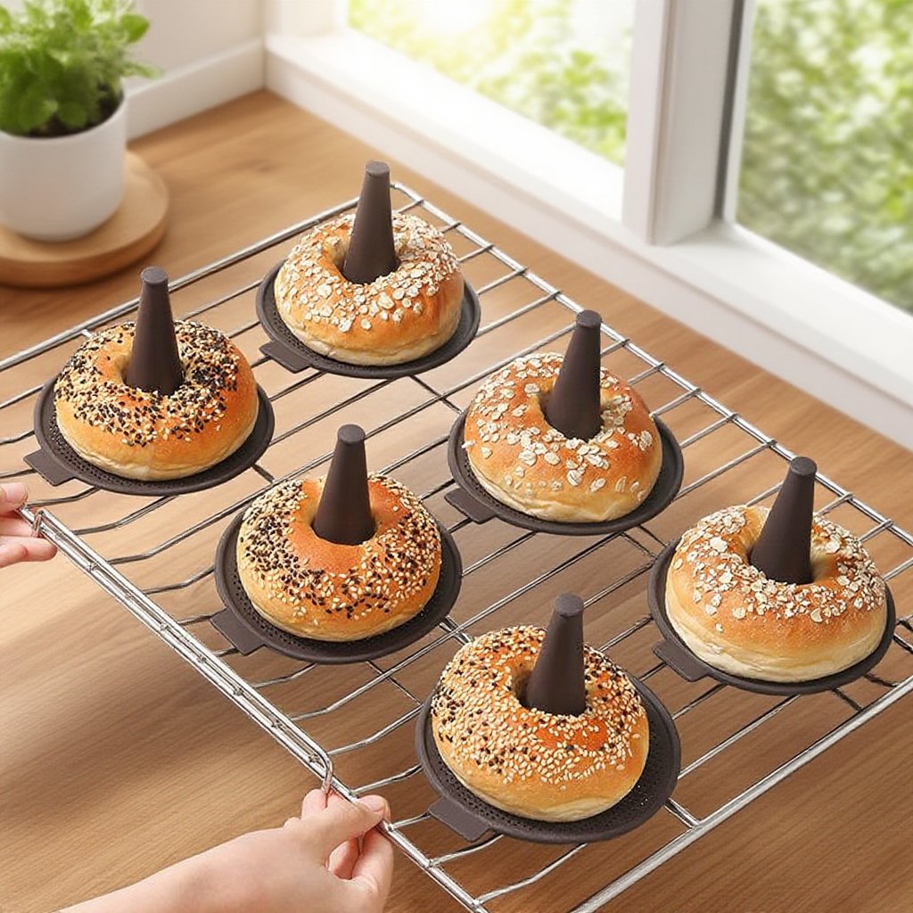 빵 도넛 실리콘 몰드 세트