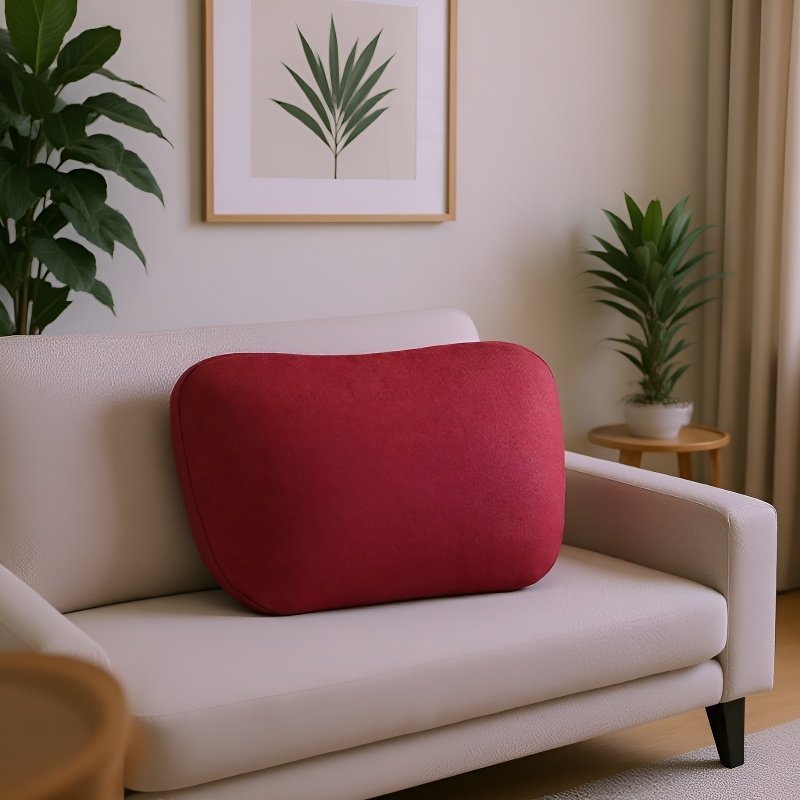 Reposacabezas y soporte lumbar de ante para coche, mejora la comodidad de conducción