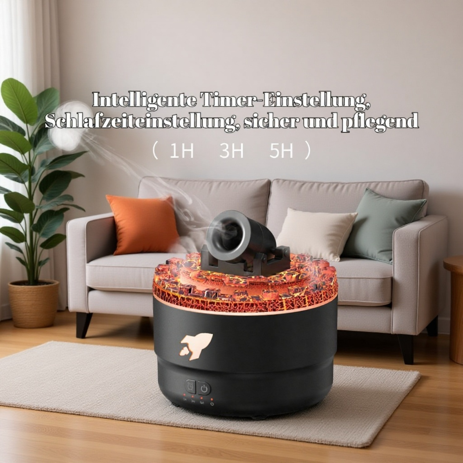 Großer Nebeldiffusor für Zuhause – Aromatherapie-Räuchermaschine