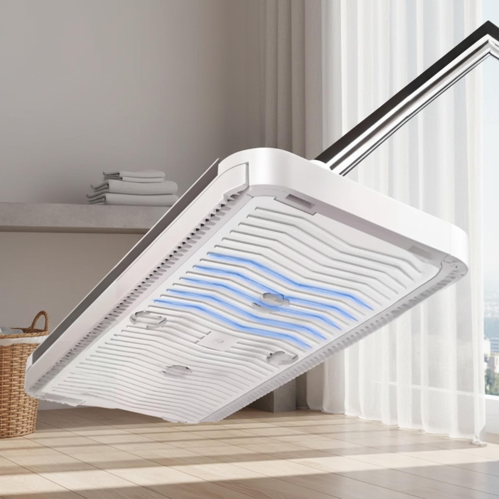 家庭用ハンズフリー多機能レイジーモップ