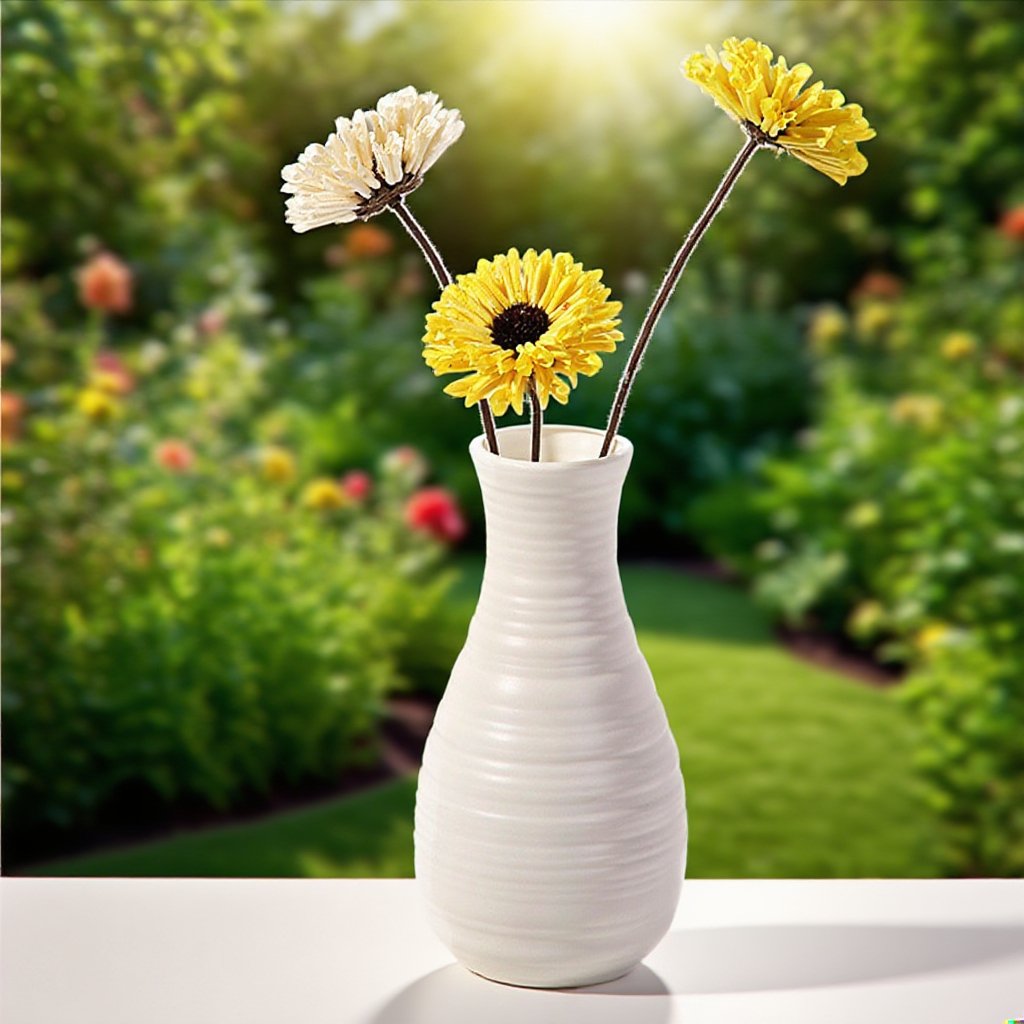 Jednoduchá nordická váza z plastu, odolná proti rozbití, dekorace do obýváku