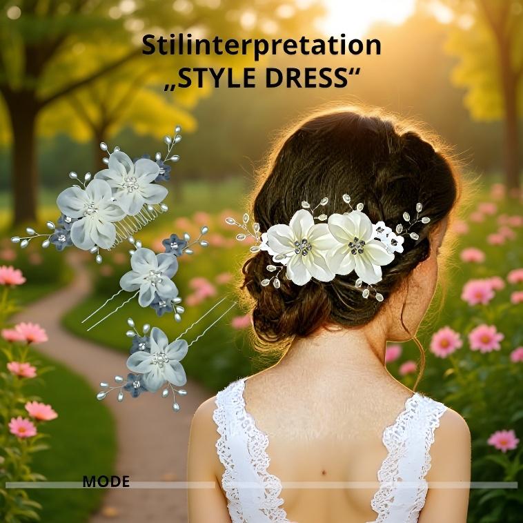 Elegante Haarschmuck für Abendkleider