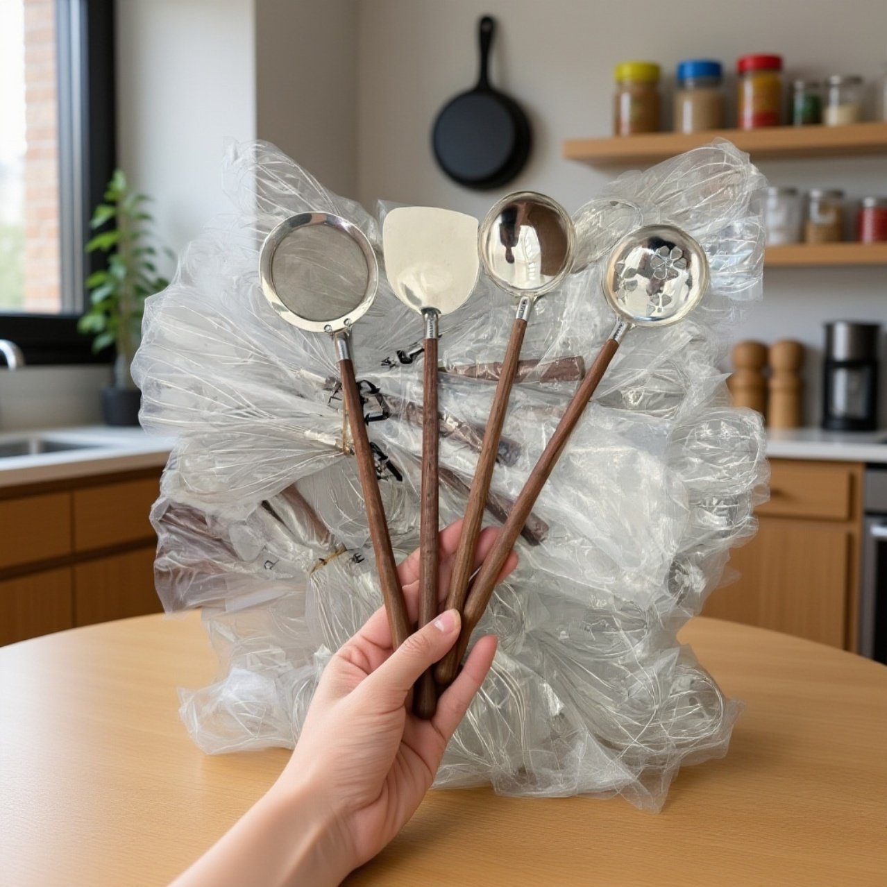 304ステンレススチール製スープレードル