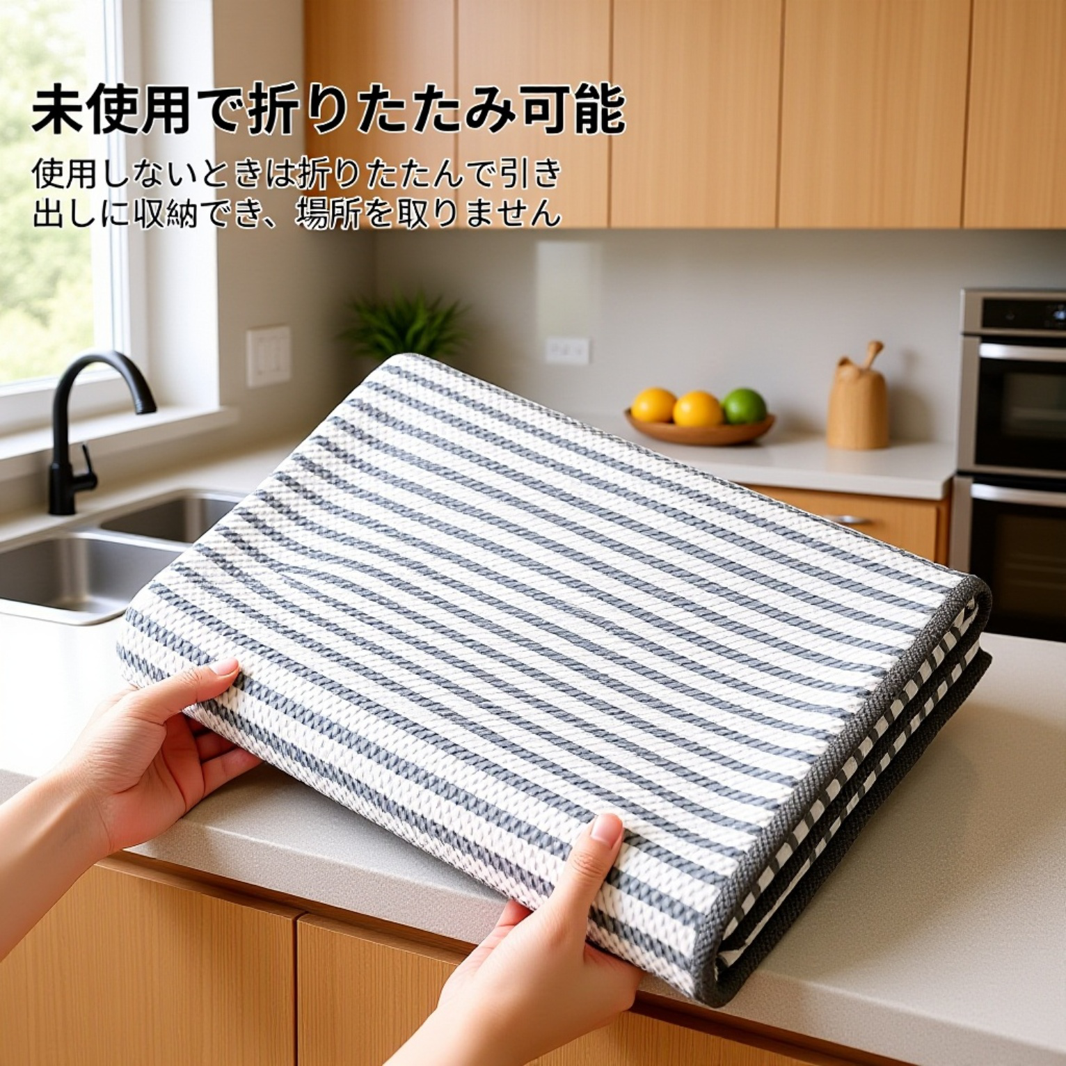 ベッド下収納袋 可視・折りたたみ式 大容量防塵整理袋