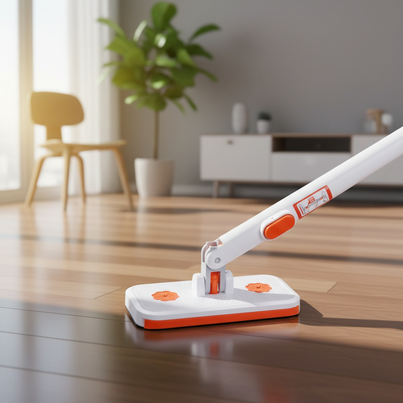 Neat and clean Washcloth Mop Mopping tools convenience Wet Dry Mopping Mini Lightweight HandFree Fla