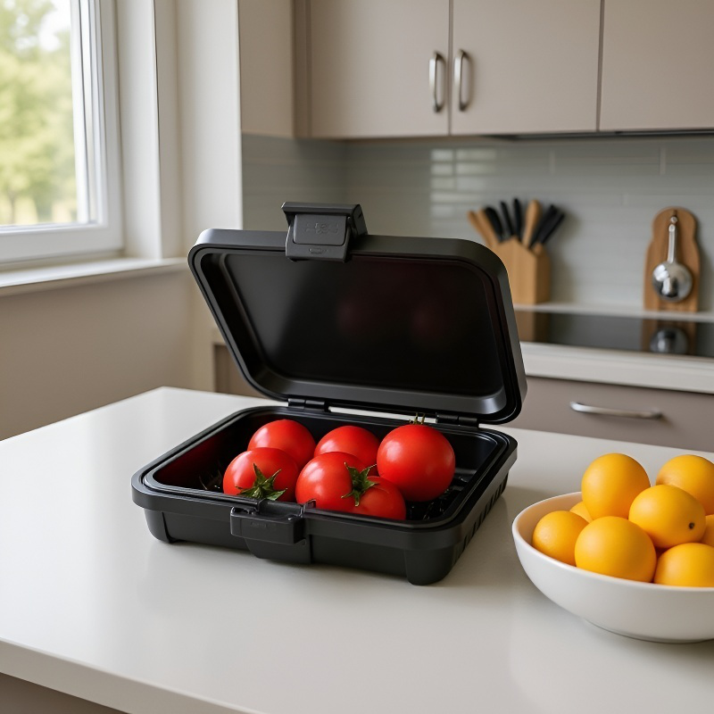 Filtro de cesta de drenaje fijo magnético para fregadero de cocina