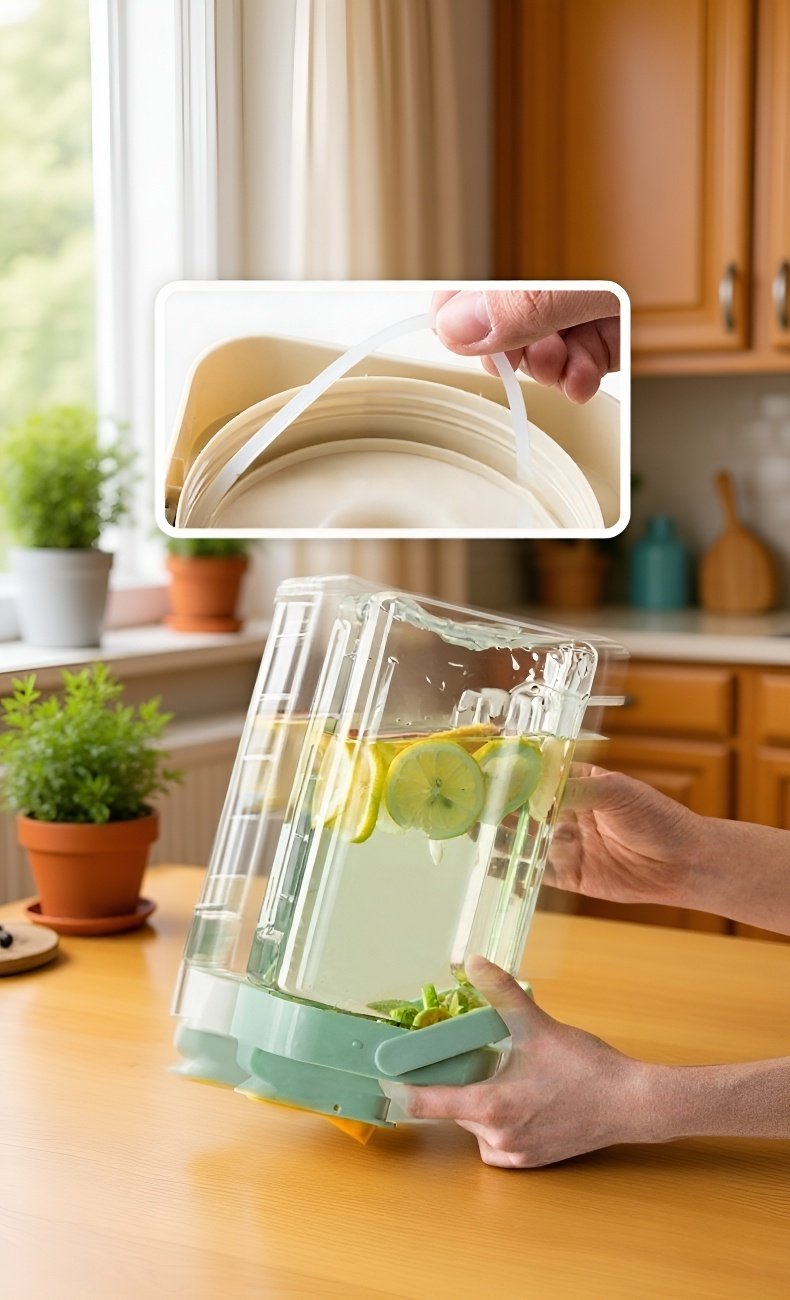 Robuster Kaltwasserkrug mit praktischem Griff