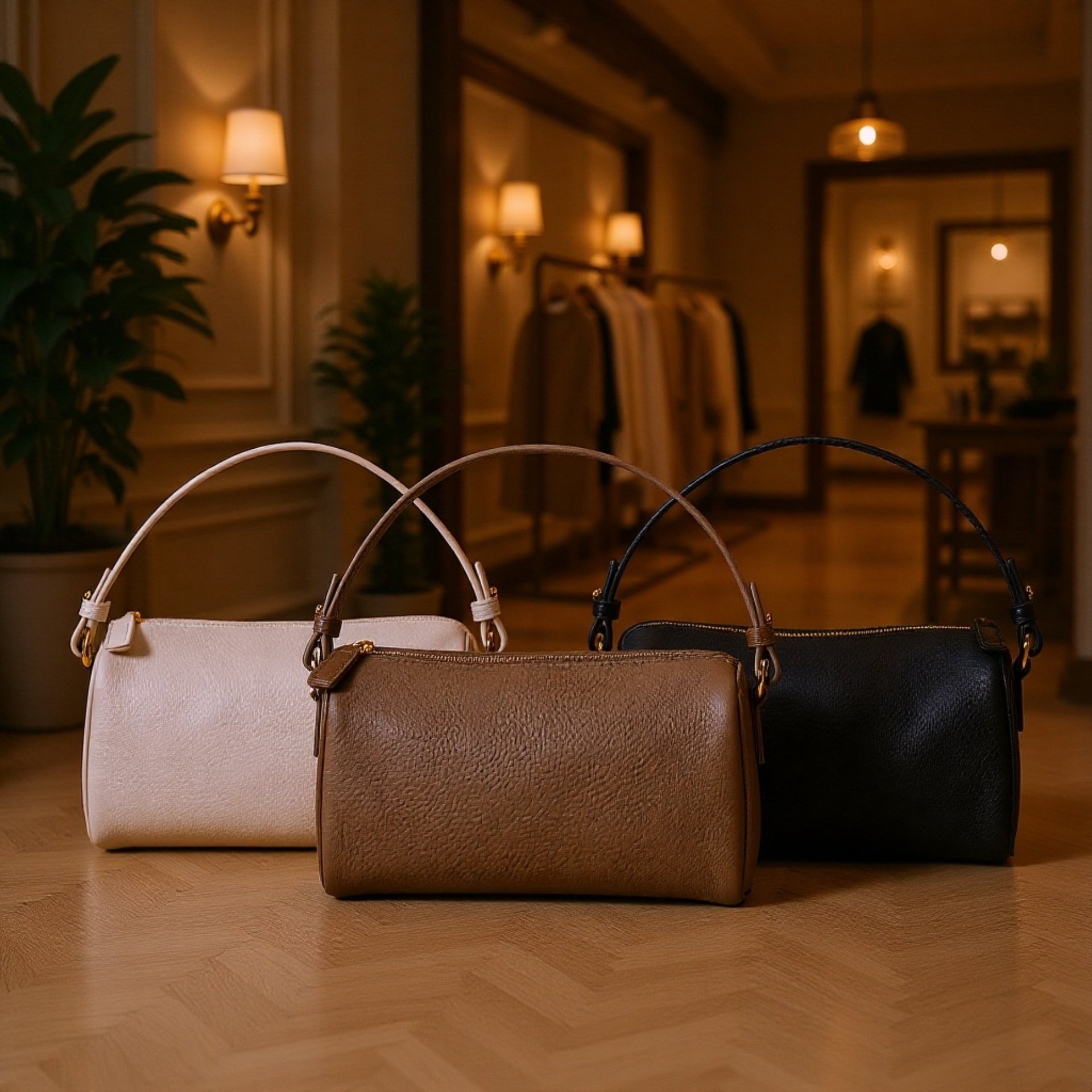 トップ層牛革高級レディースバッグ