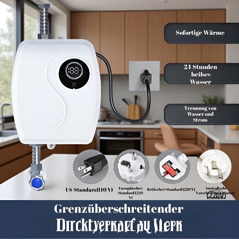 Sofort-Heizender Elektro-Wassererhitzer für die Küche