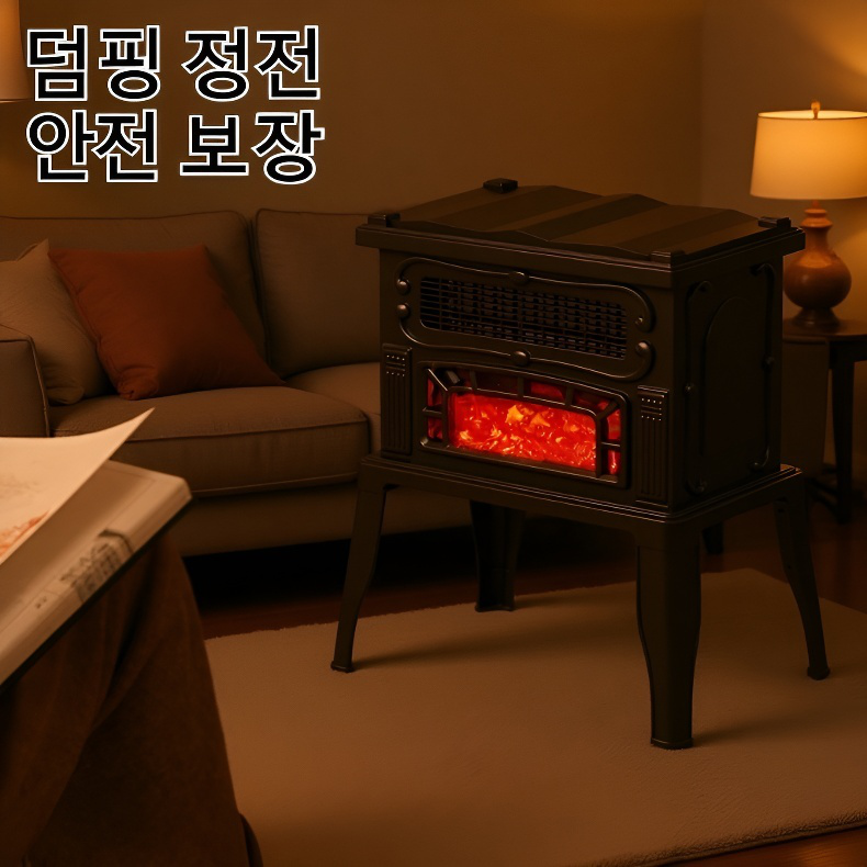 가정용 벽난로 시뮬레이션 화염산 난방기
