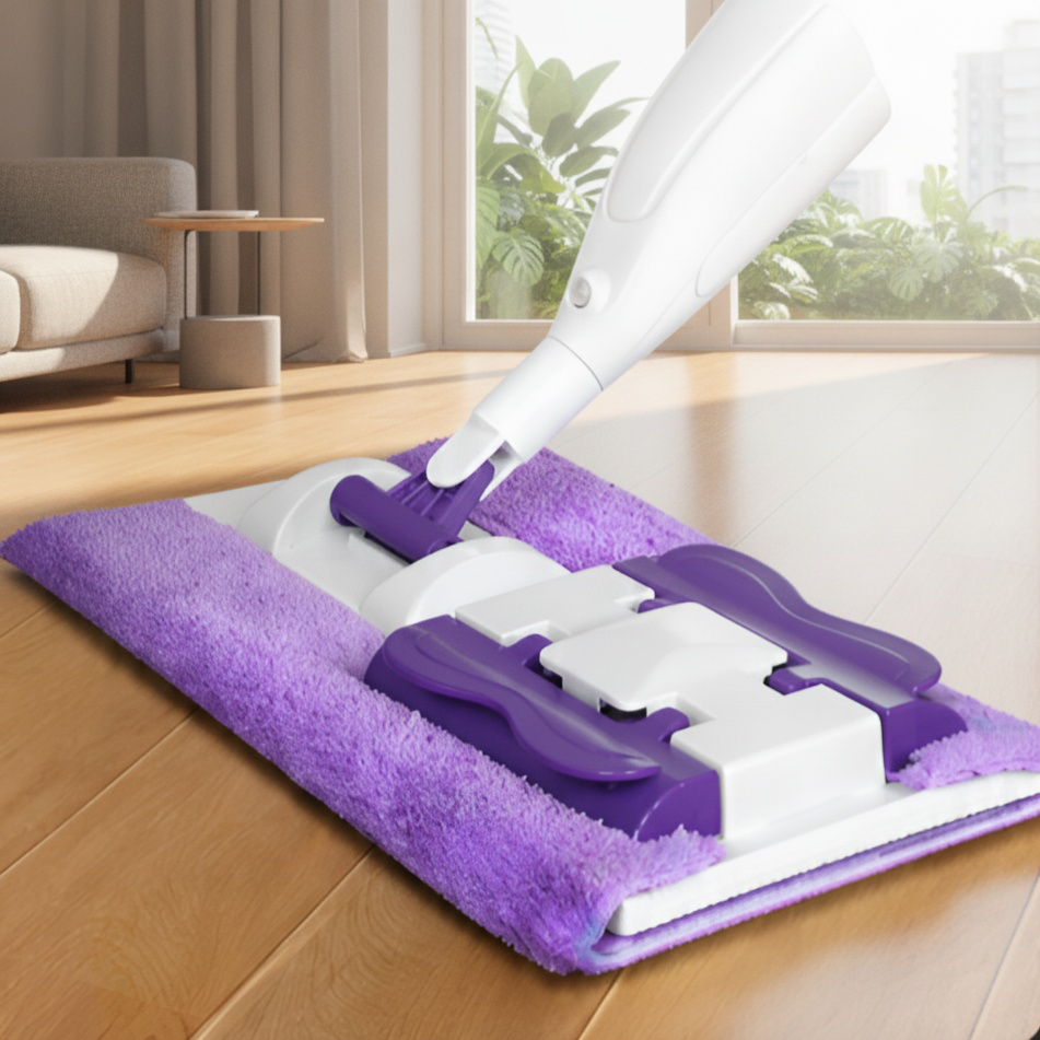 Multi-Functional Spray Large Panel Wet and Dry Mop for Home Use