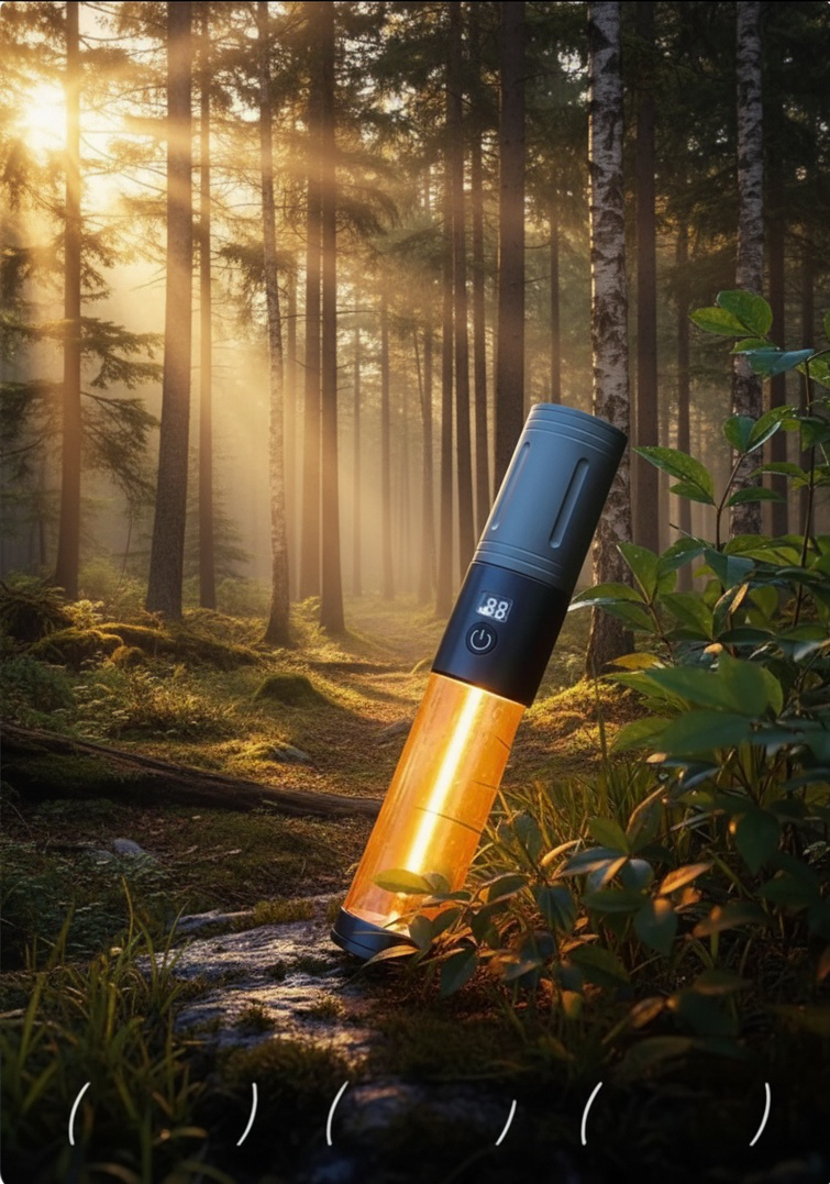Luz LED potente para emergencias y camping