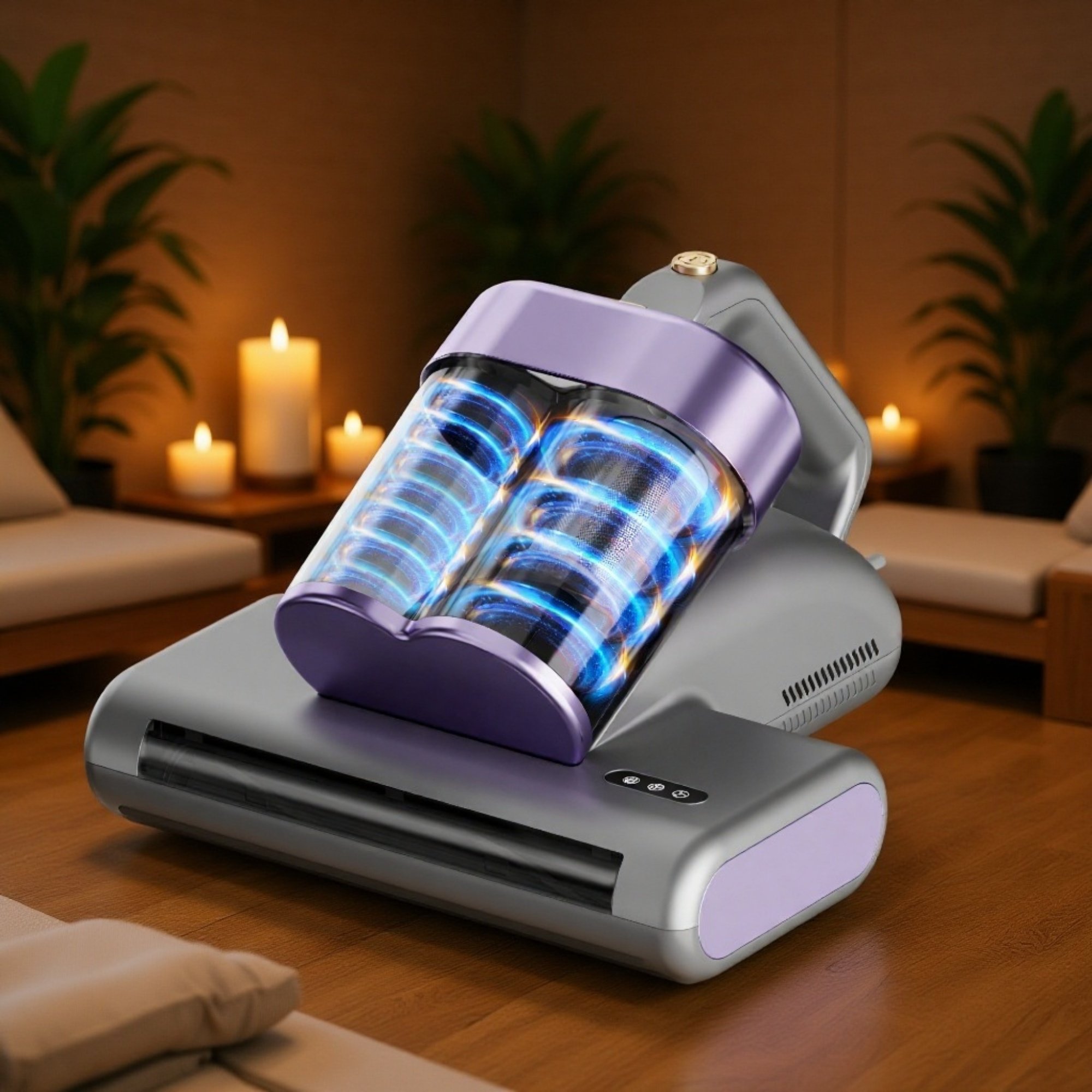 マットレス用ダニ除去UV掃除機家庭用高効率