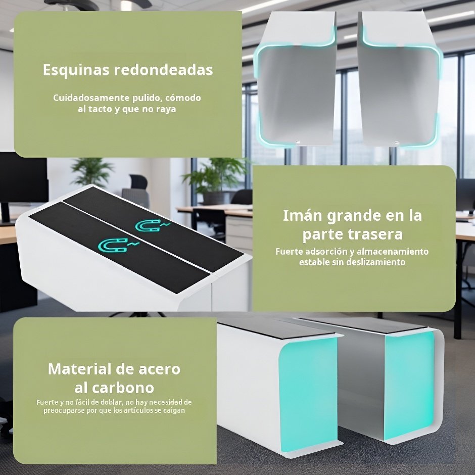 Accesorio de baño magnético para pañuelos