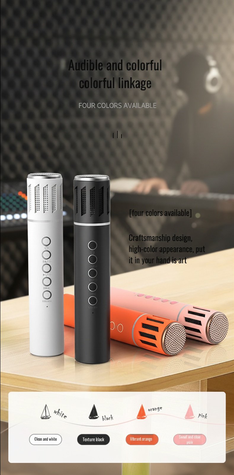 Hands-free communication Bluetooth speaker