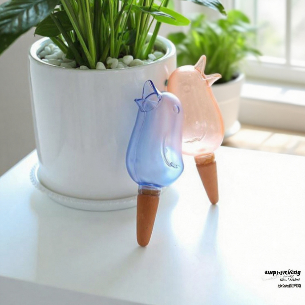 Dispensador de agua automático en forma de pájaro