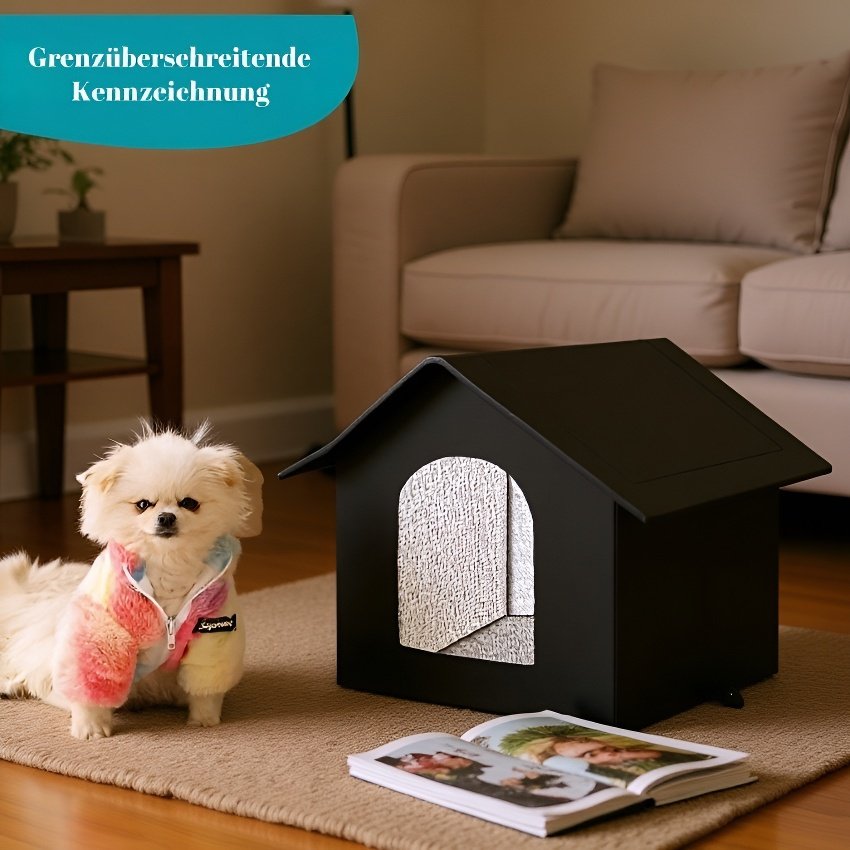 Wasserdichtes Katzenbett für draußen aus Oxford-Stoff