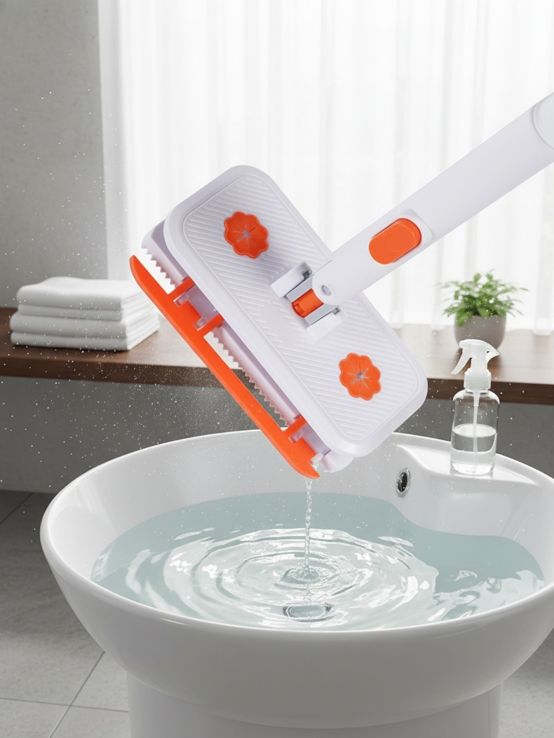 Efficient HandFree Mopping Tool for Hard Floors